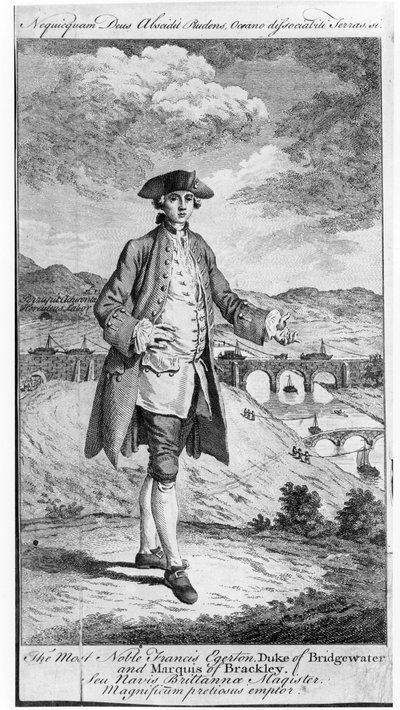 Francis Egerton, 3. Herzog von Bridgewater und Marquess von Brackley von English School